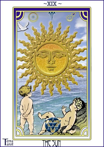 Terra Tarot Deck - The Sun